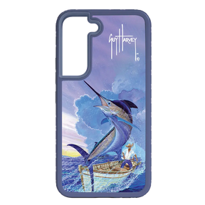 Guy Harvey Fortitude Series for Samsung Galaxy S22 Plus - El Viejo - Custom Case - SlateBlue - cellhelmet