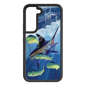 Guy Harvey Fortitude Series for Samsung Galaxy S22 Plus - Four Play - Custom Case - OnyxBlack - cellhelmet
