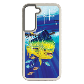 Guy Harvey Fortitude Series for Samsung Galaxy S22 Plus - Golden Prize - Custom Case - Gray - cellhelmet