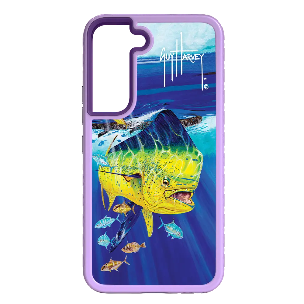 Guy Harvey Fortitude Series for Samsung Galaxy S22 Plus - Golden Prize - Custom Case - LilacBlossom - cellhelmet