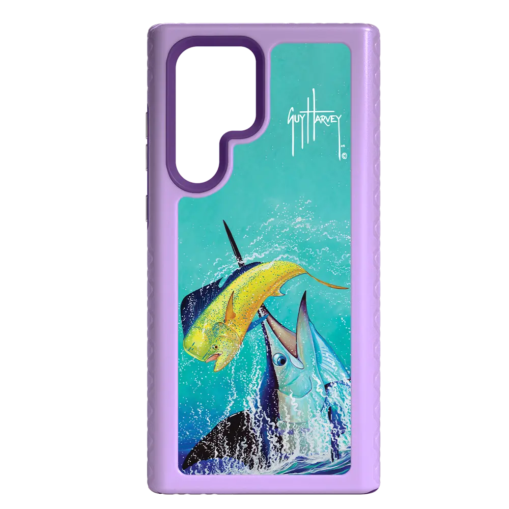 Guy Harvey Fortitude Series for Samsung Galaxy S22 Ultra - El Dorado II - Custom Case - LilacBlossom - cellhelmet