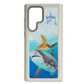 Guy Harvey Fortitude Series for Samsung Galaxy S22 Ultra - Eye of the Tiger - Custom Case - Gray - cellhelmet