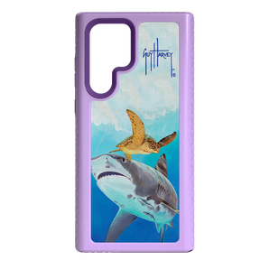 Guy Harvey Fortitude Series for Samsung Galaxy S22 Ultra - Eye of the Tiger - Custom Case - LilacBlossom - cellhelmet