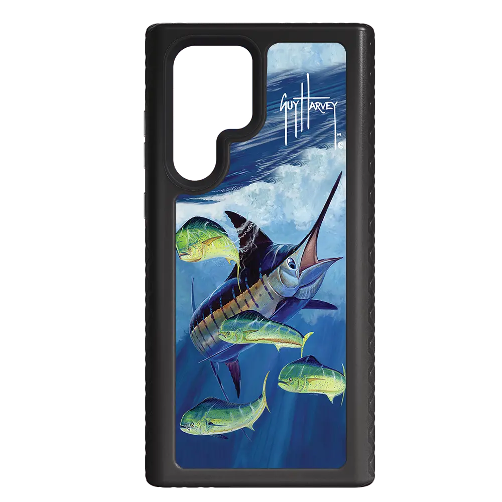 Guy Harvey Fortitude Series for Samsung Galaxy S22 Ultra - Four Play - Custom Case - OnyxBlack - cellhelmet