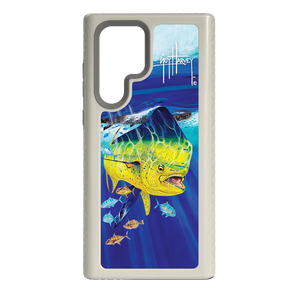 Guy Harvey Fortitude Series for Samsung Galaxy S22 Ultra - Golden Prize - Custom Case - Gray - cellhelmet