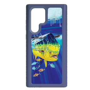 Guy Harvey Fortitude Series for Samsung Galaxy S22 Ultra - Golden Prize - Custom Case - SlateBlue - cellhelmet