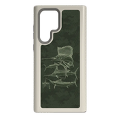 Guy Harvey Fortitude Series for Samsung Galaxy S22 Ultra - Green Camo - Custom Case - Gray - cellhelmet