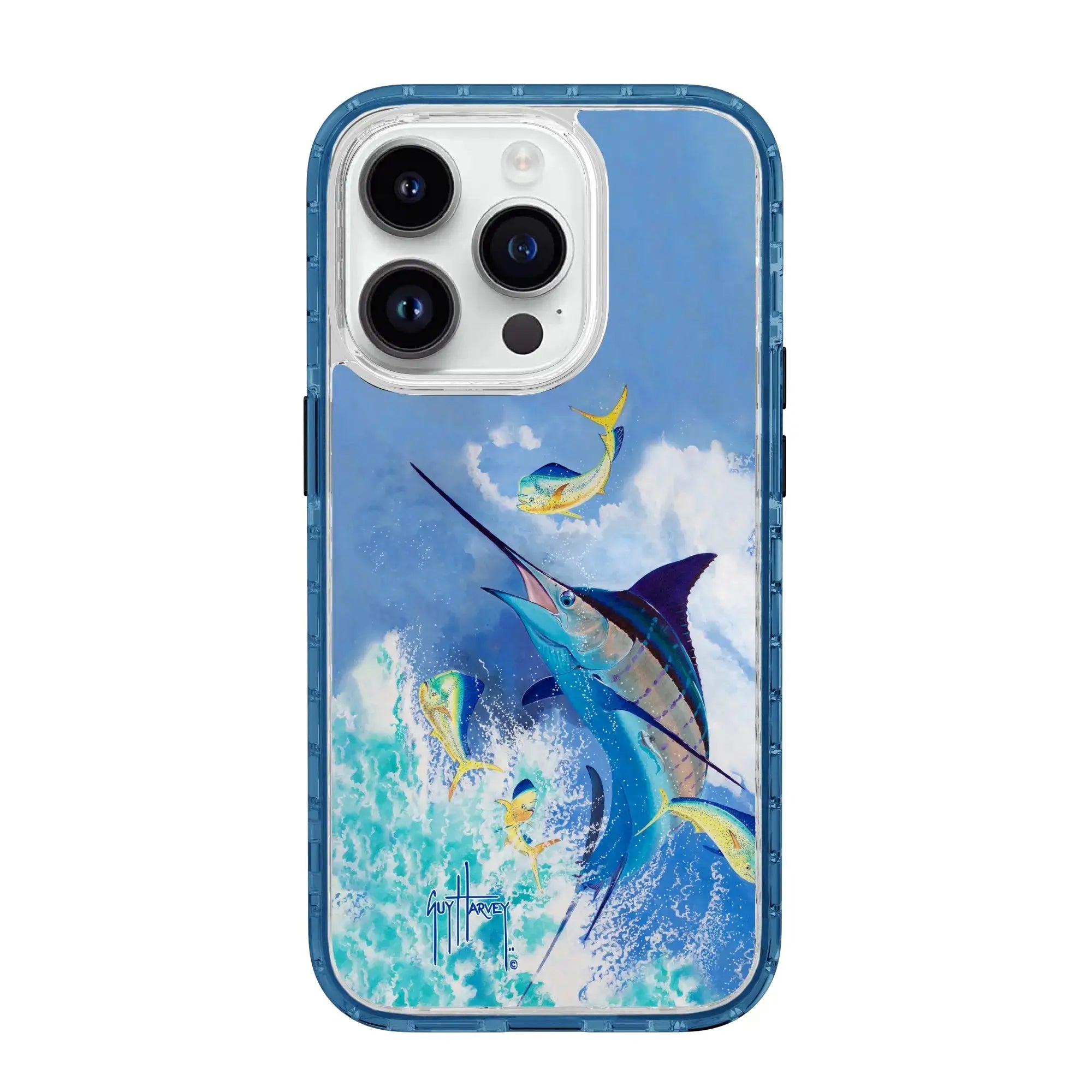 iPhone 14 Pro | MagSafe ® | Guy Harvey Originals - Blue Commotion Swordfish