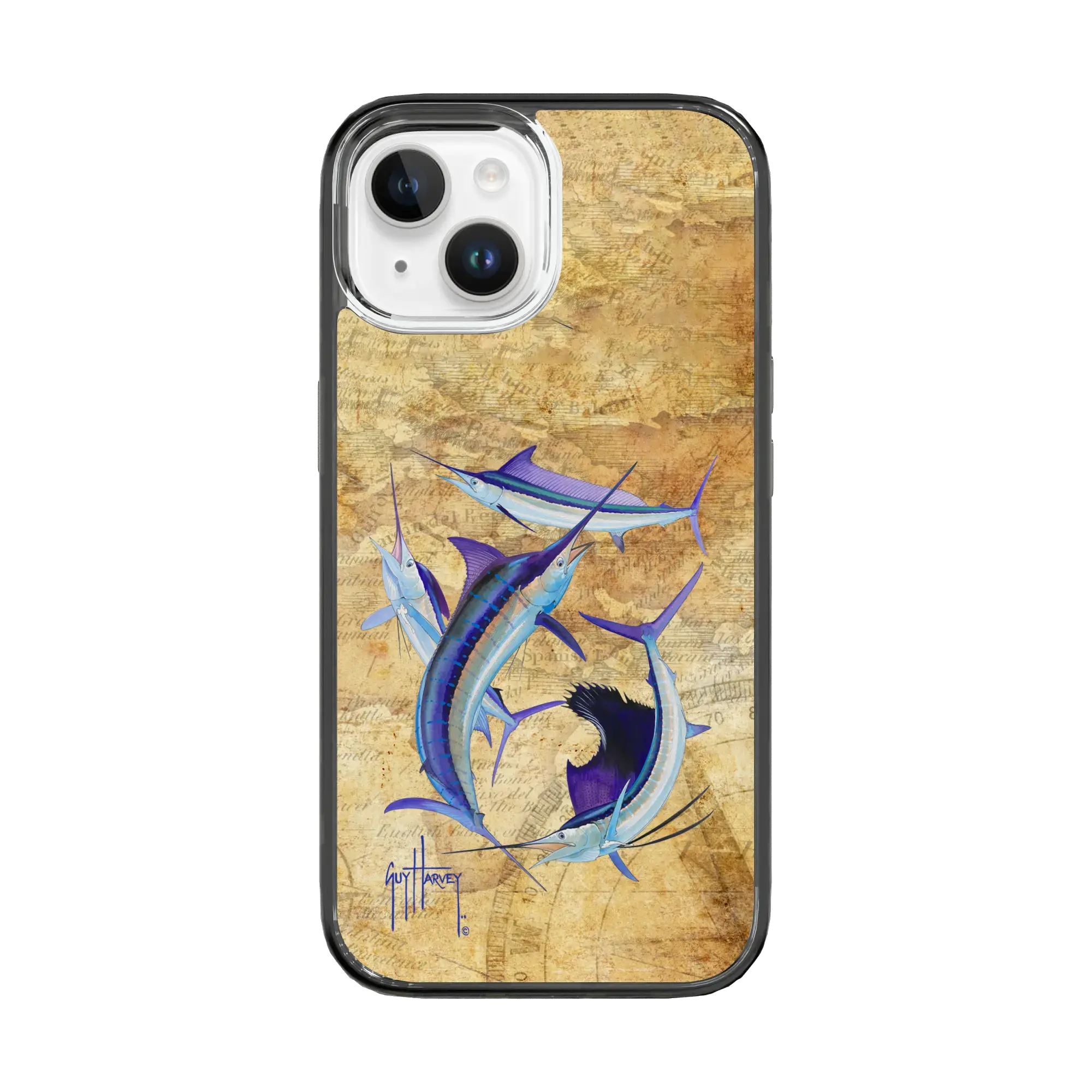 Guy Harvey Magnitude Series for Apple iPhone 15 - Bill Collage