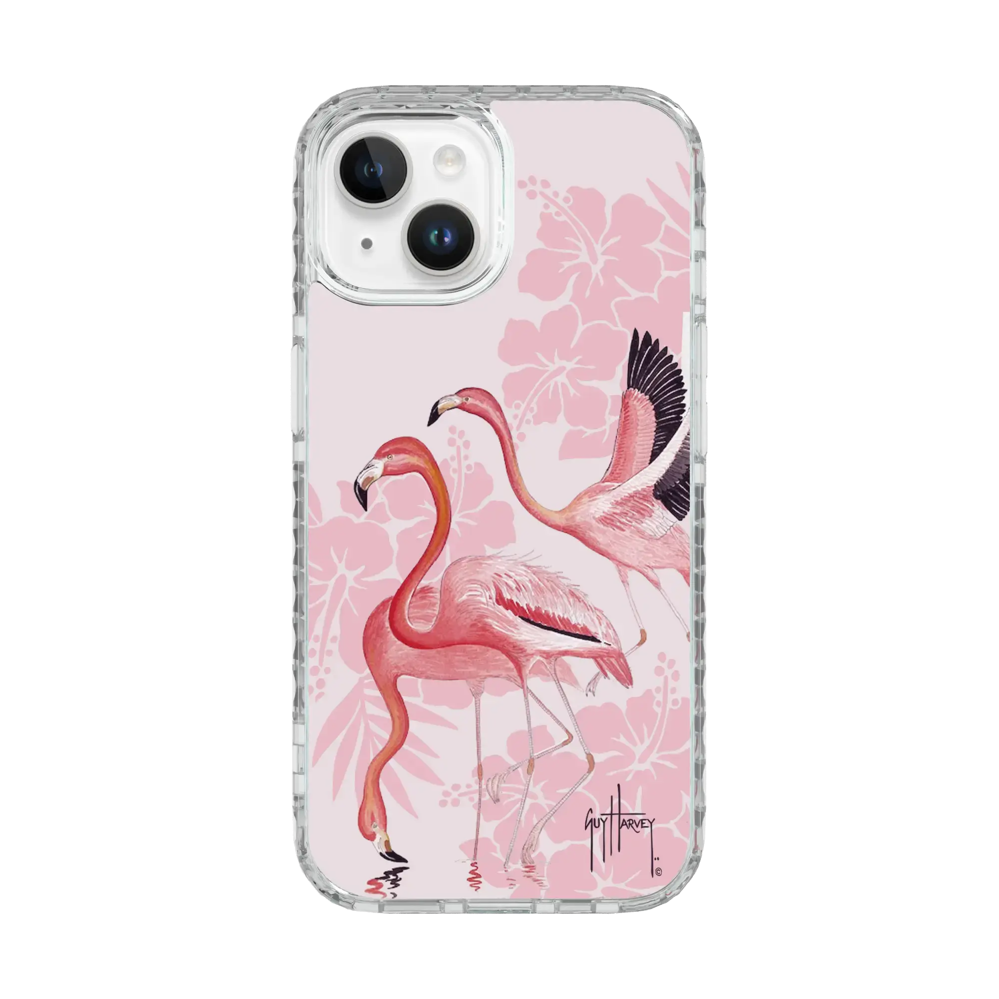 Guy Harvey Magnitude Series for Apple iPhone 15 - Flamingo