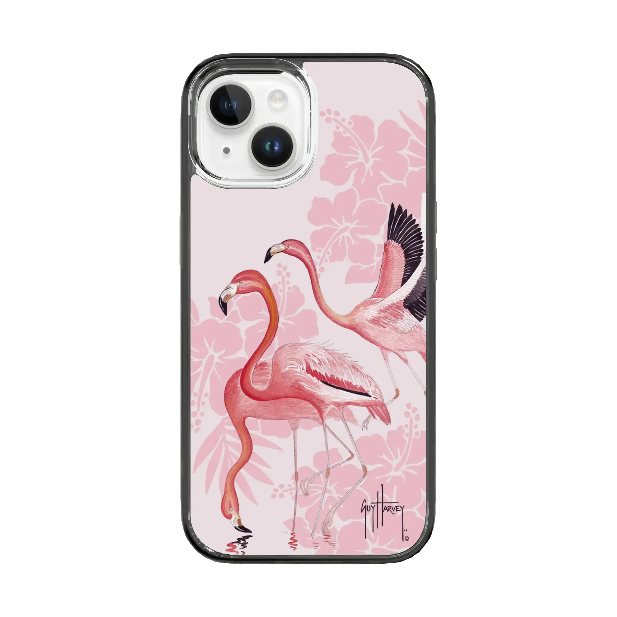 Guy Harvey Magnitude Series for Apple iPhone 15 - Flamingo