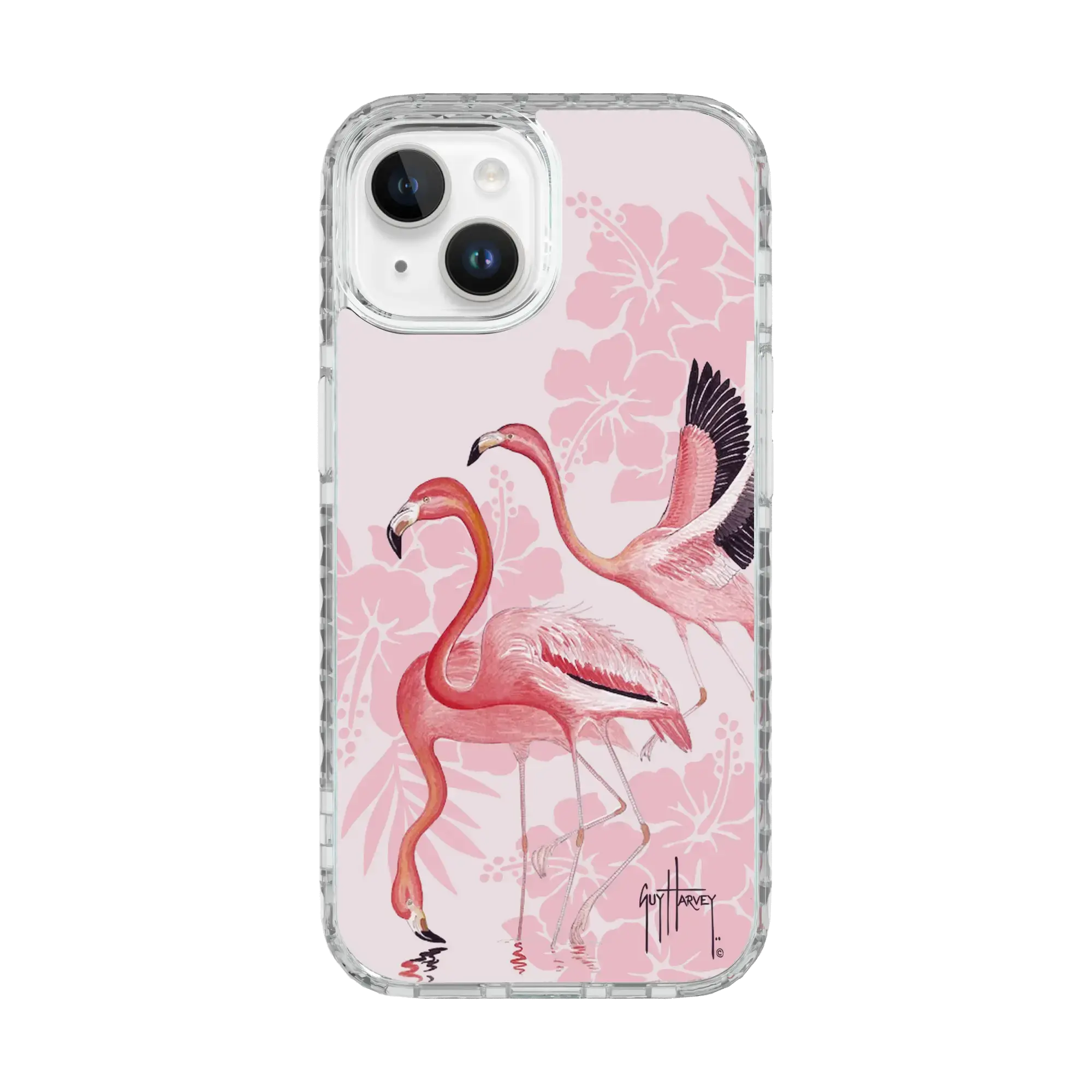 Guy Harvey Magnitude Series for Apple iPhone 15 Plus - Flamingo