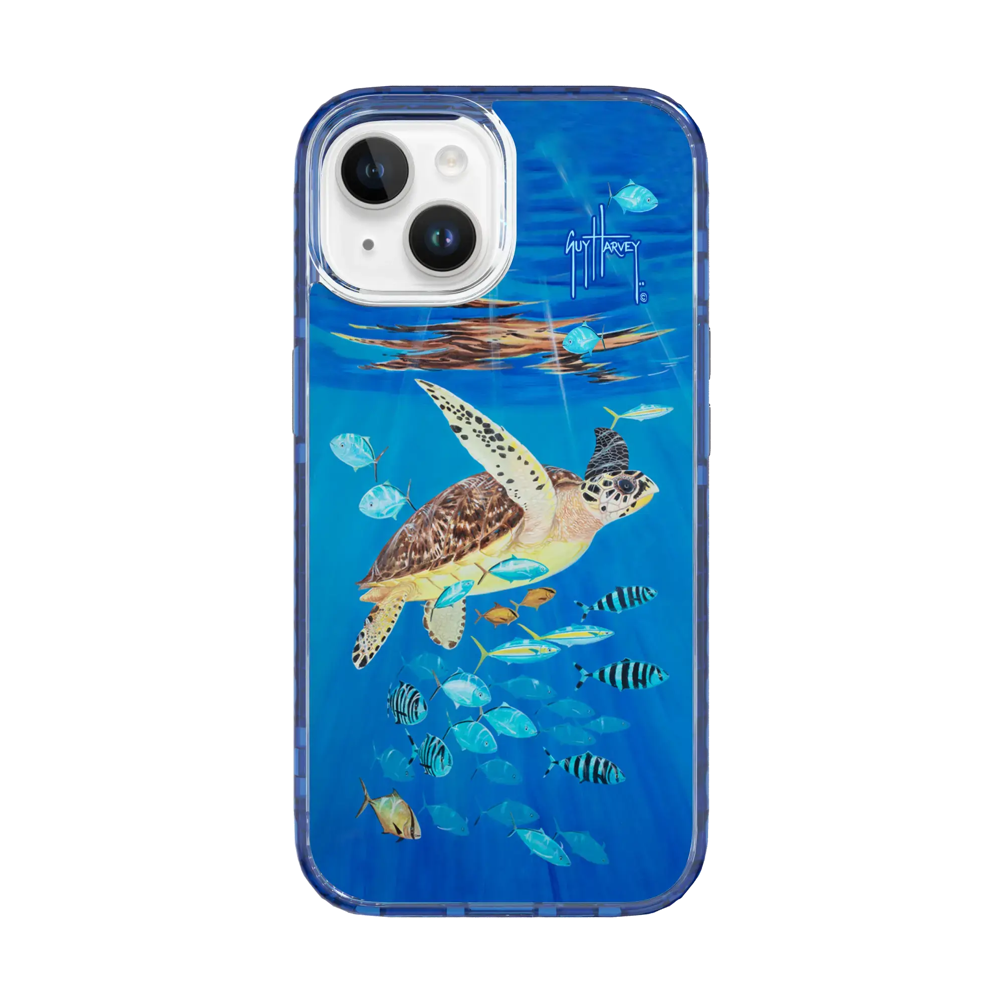 Guy Harvey Magnitude Series for Apple iPhone 15 Plus - Platas Hawksbill