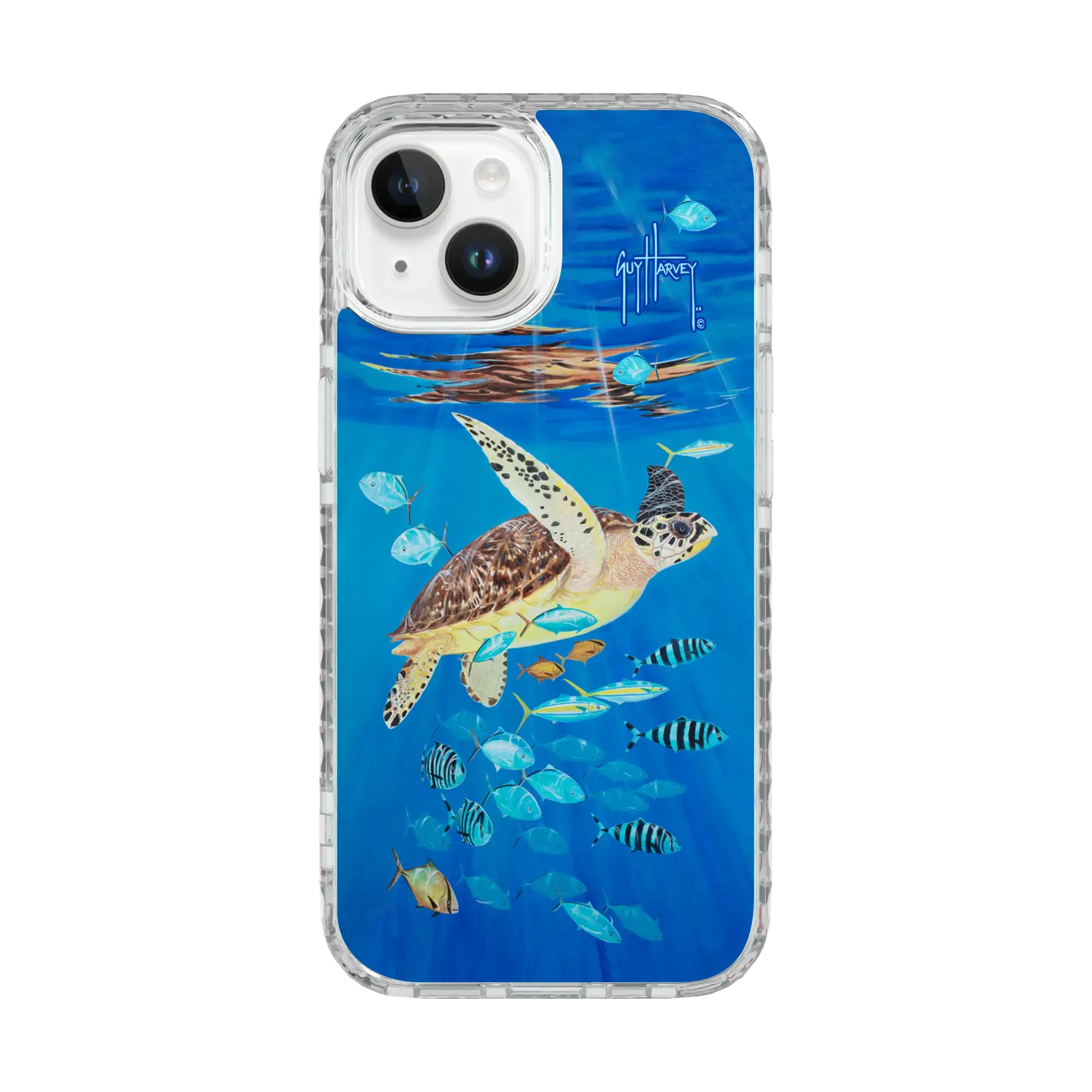 Guy Harvey Magnitude Series for Apple iPhone 15 Plus - Platas Hawksbill