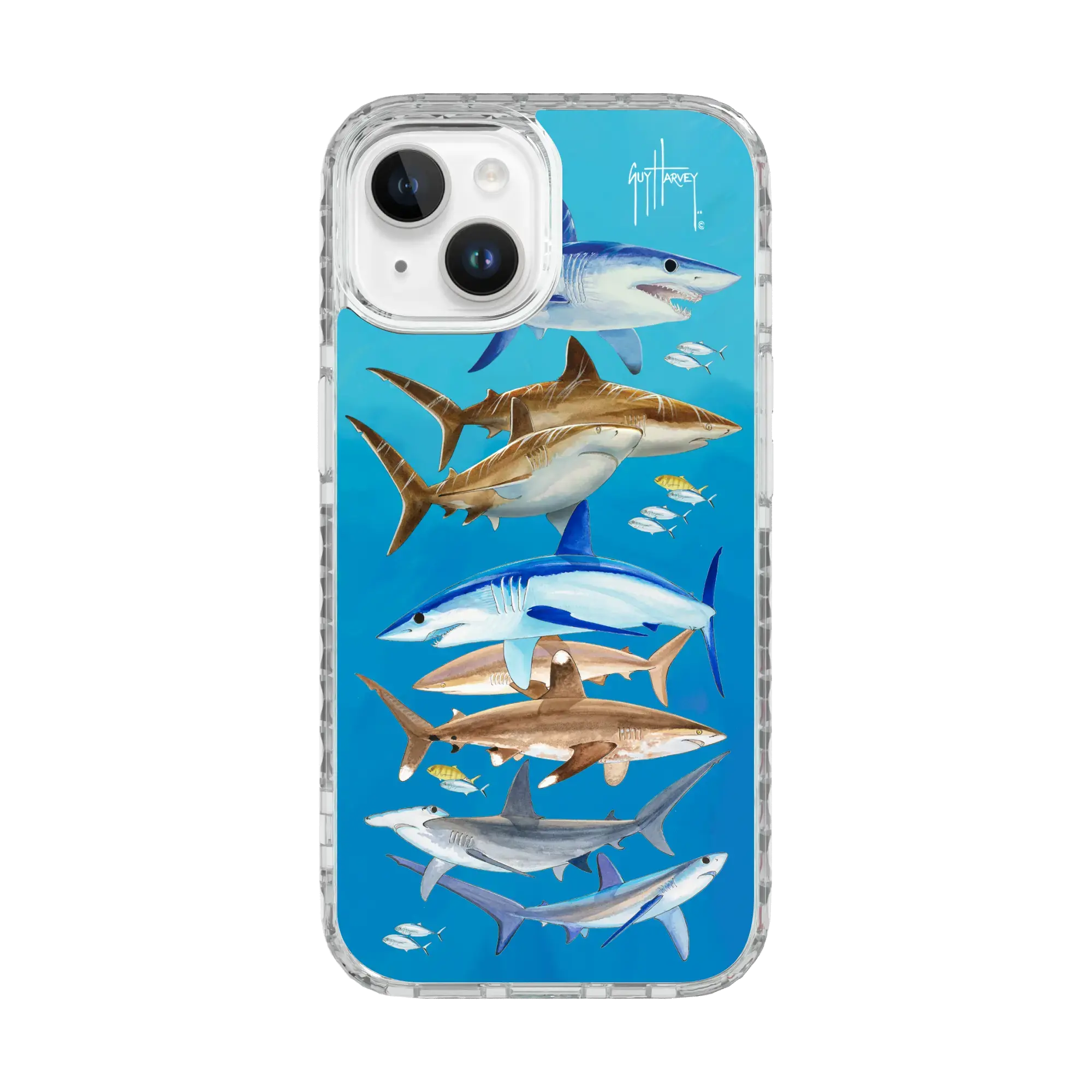 Guy Harvey Magnitude Series for Apple iPhone 15 Plus - Shark