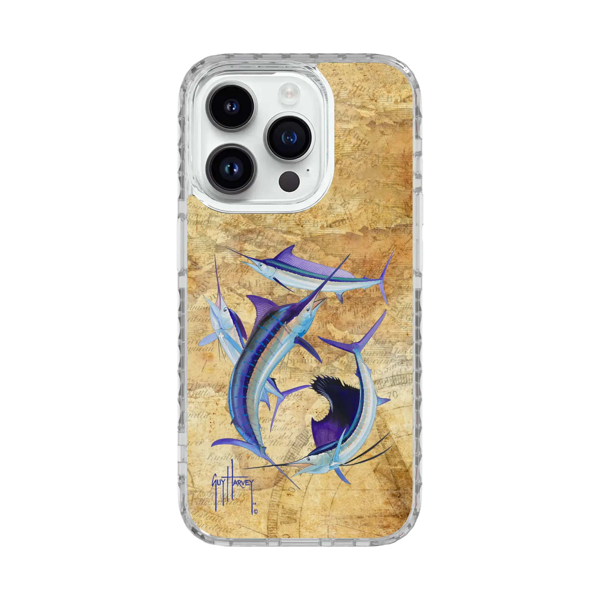 Guy Harvey Magnitude Series for Apple iPhone 15 Pro - Bill Collage