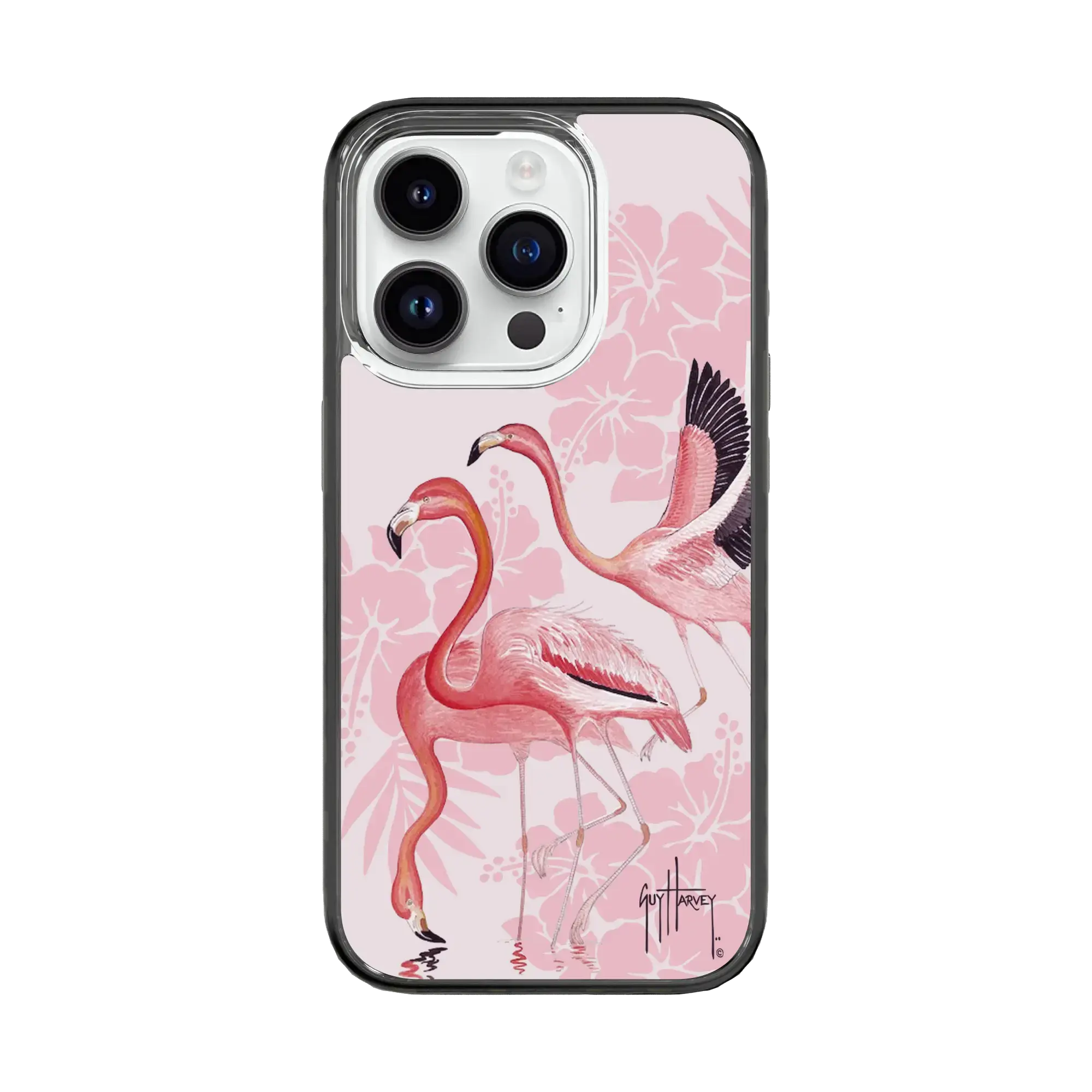 Guy Harvey Magnitude Series for Apple iPhone 15 Pro - Flamingo