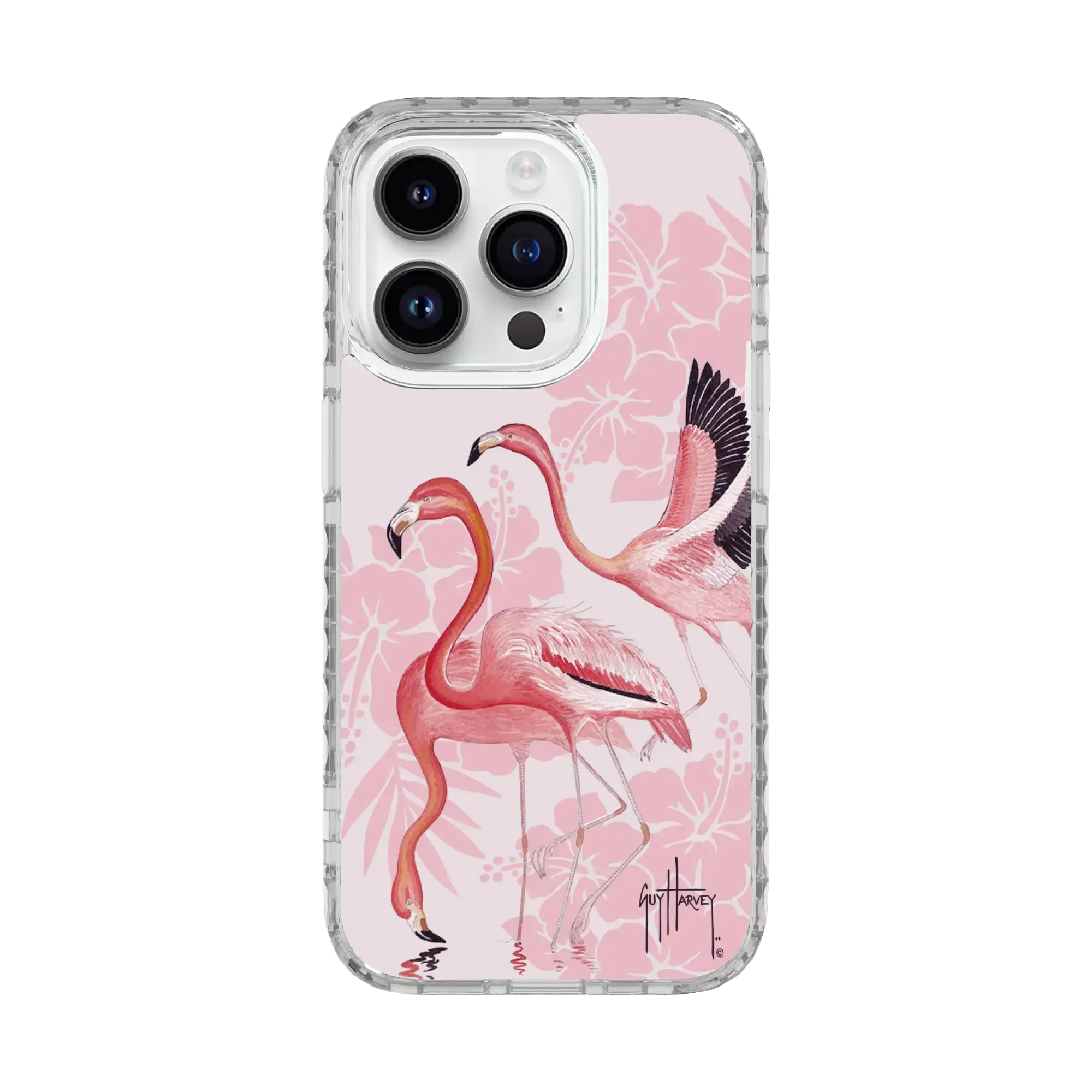 Guy Harvey Magnitude Series for Apple iPhone 15 Pro - Flamingo