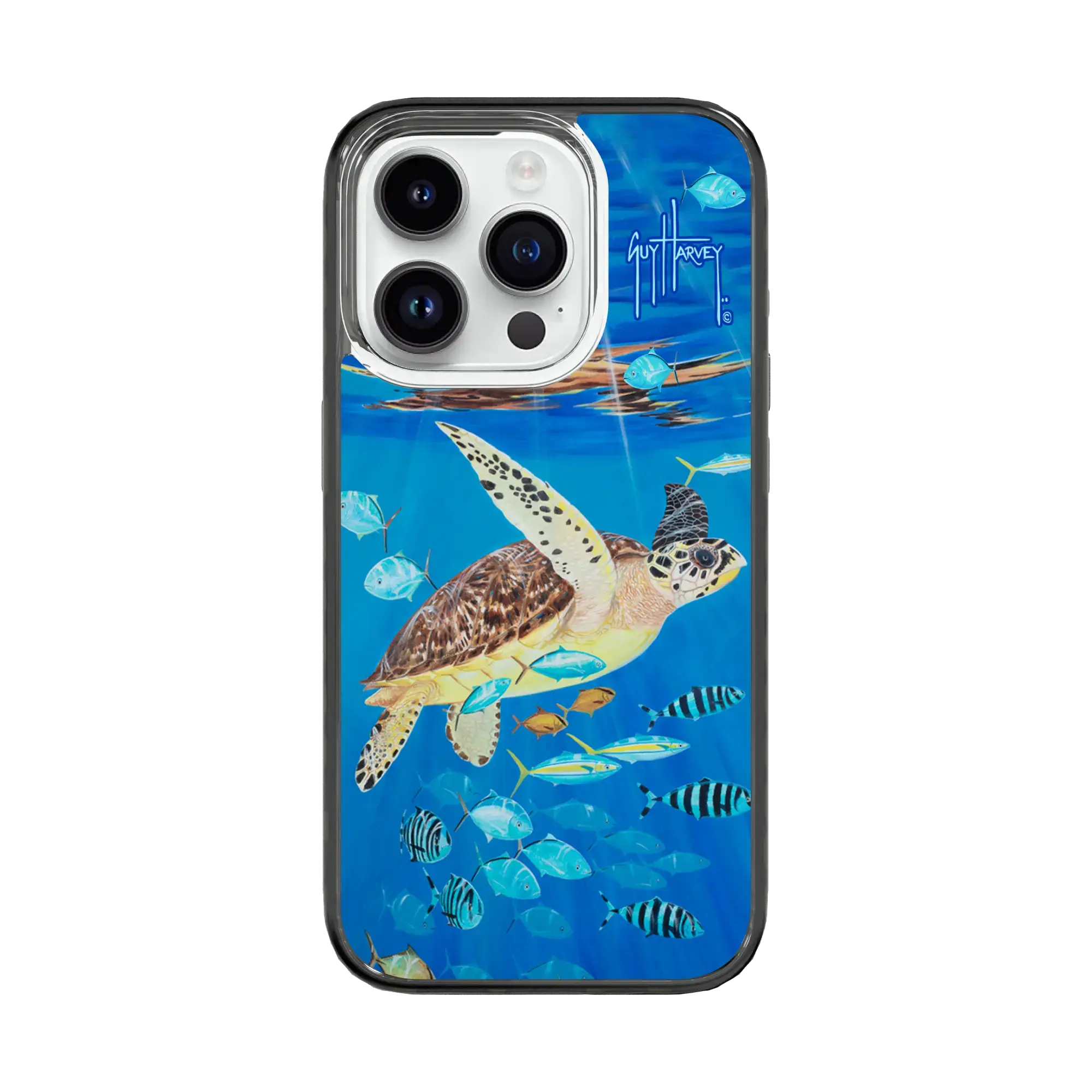 Guy Harvey Magnitude Series for Apple iPhone 15 Pro - Platas Hawksbill