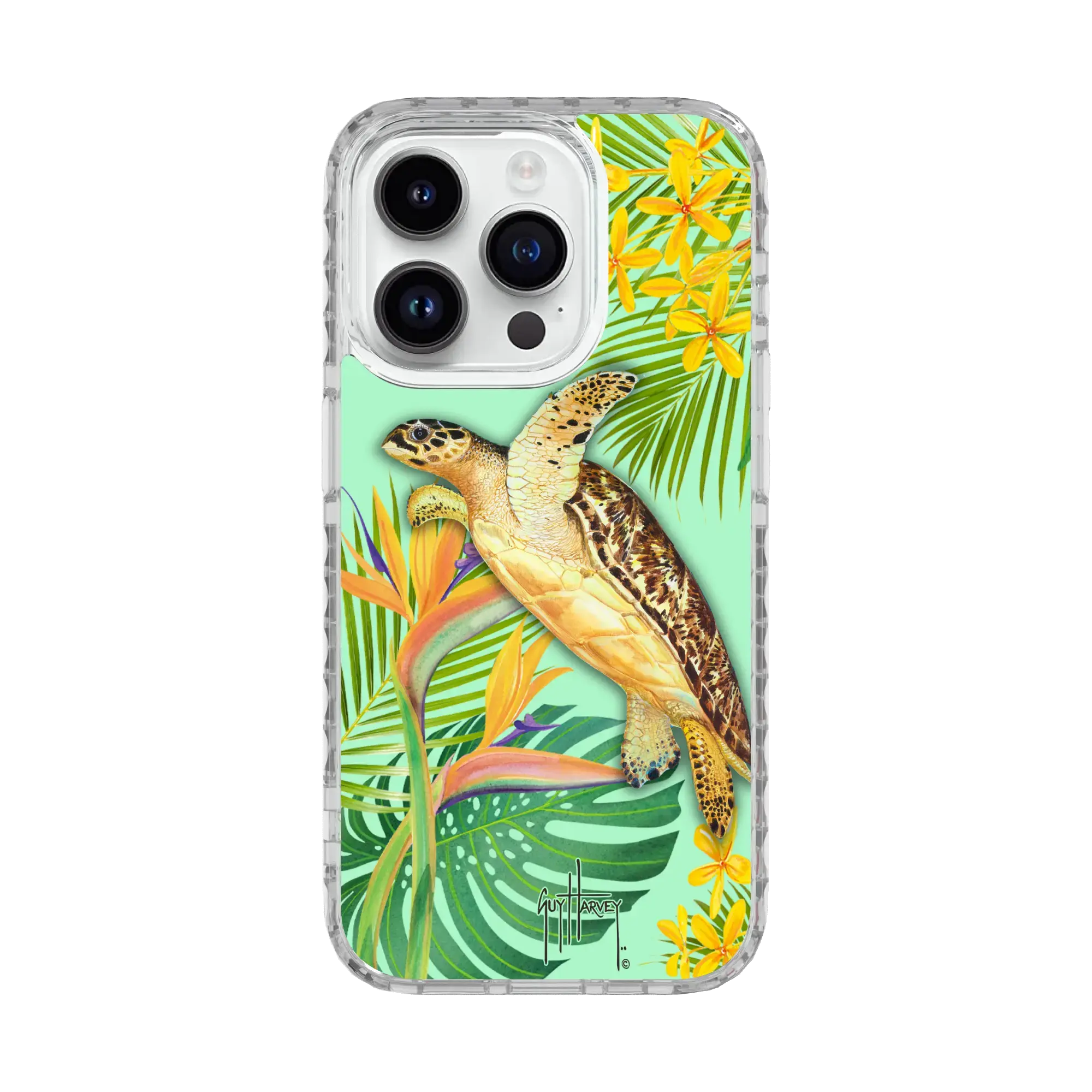 Guy Harvey Magnitude Series for Apple iPhone 15 Pro - Turtle