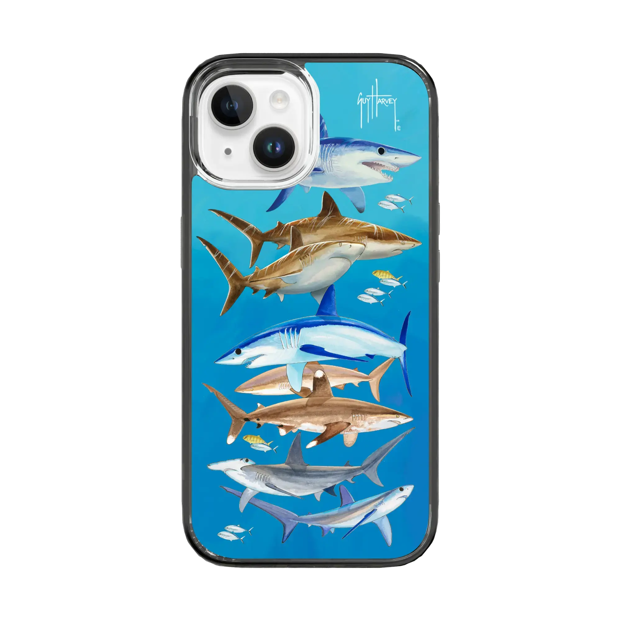 Guy Harvey Magnitude Series for Apple iPhone 15 - Shark