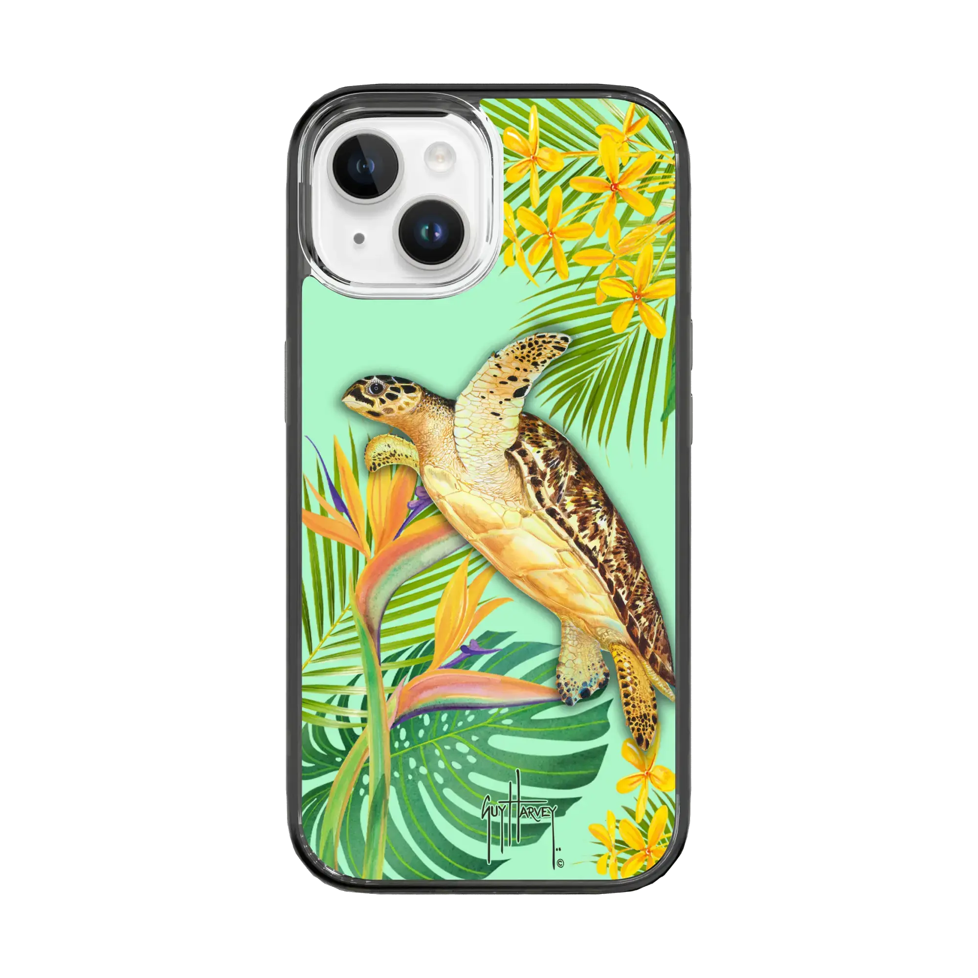 Guy Harvey Magnitude Series for Apple iPhone 15 - Turtle