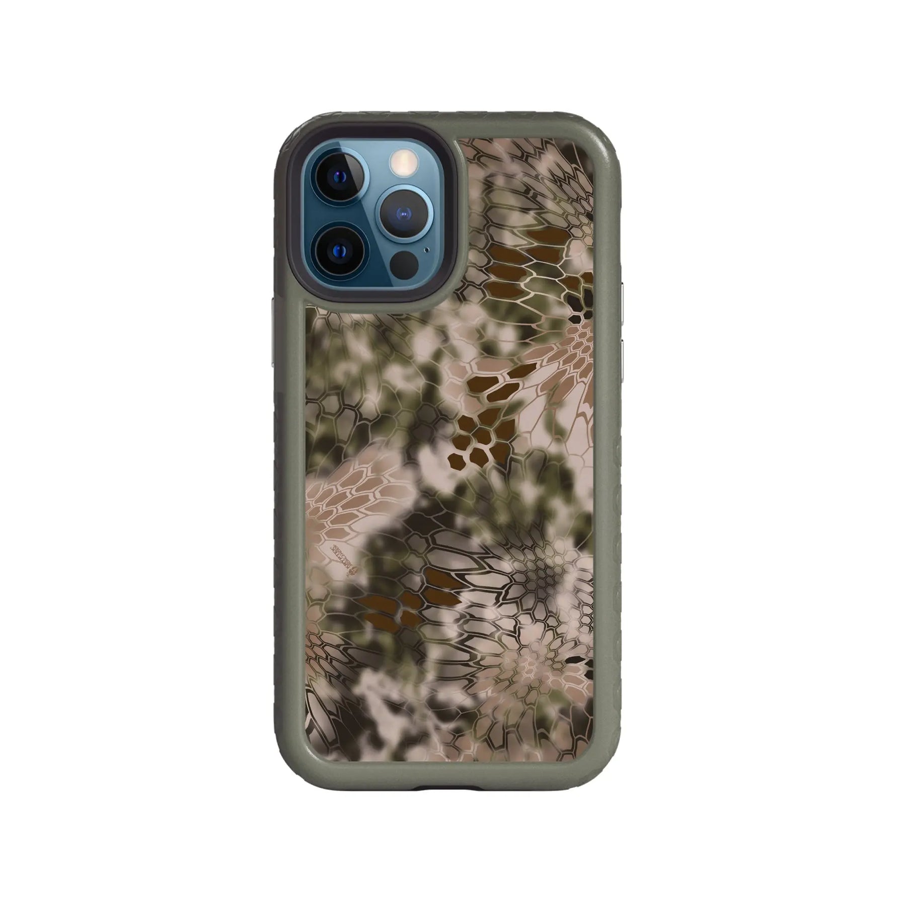 Kryptek Fortitude for Apple iPhone 12 / 12 Pro - Custom Case - OliveDrabGreenHIGHLANDER - cellhelmet