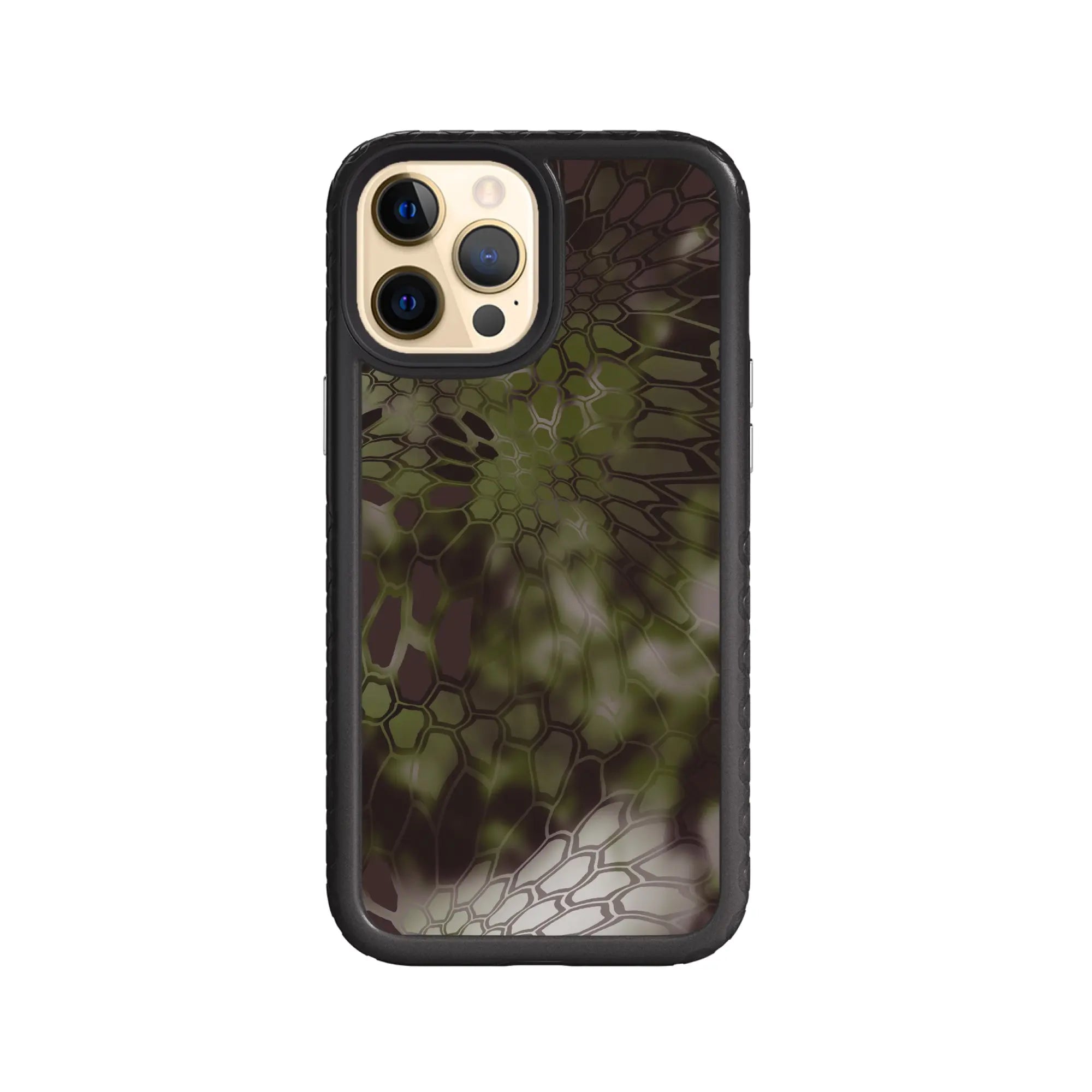 Kryptek Fortitude for Apple iPhone 12 Pro Max - Custom Case - OnyxBlackALTITUDE - cellhelmet