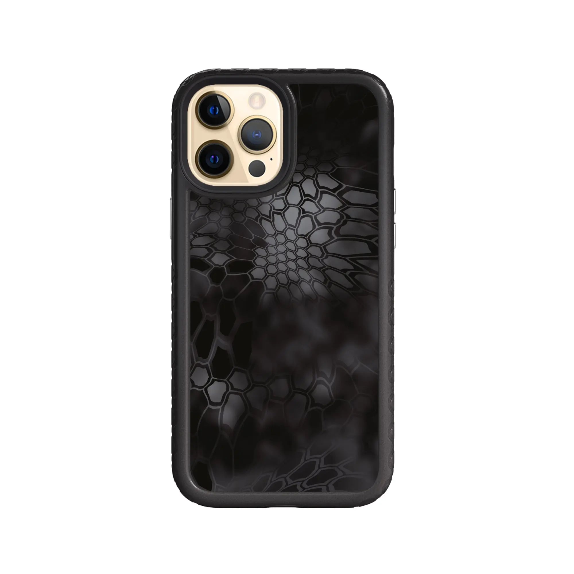 Kryptek Fortitude for Apple iPhone 12 Pro Max - Custom Case - OnyxBlackTYPHON - cellhelmet