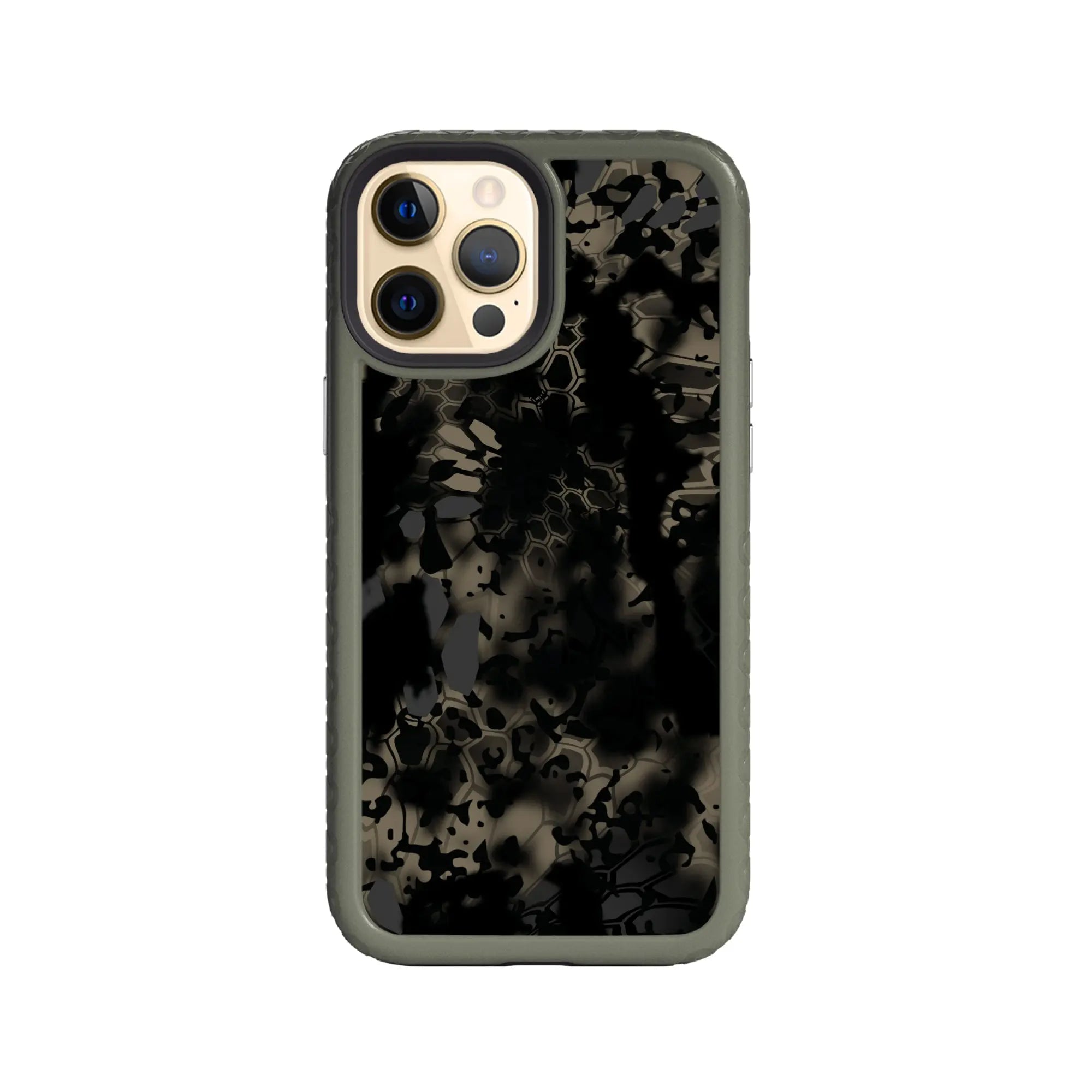 Kryptek Fortitude for Apple iPhone 12 Pro Max - Custom Case - OliveDrabGreenOBSKURANOX - cellhelmet