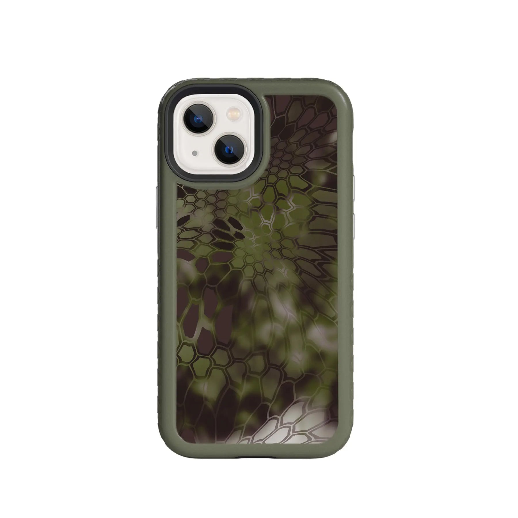 Kryptek Fortitude for Apple iPhone 13 Mini - Custom Case - OliveDrabGreenALTITUDE - cellhelmet