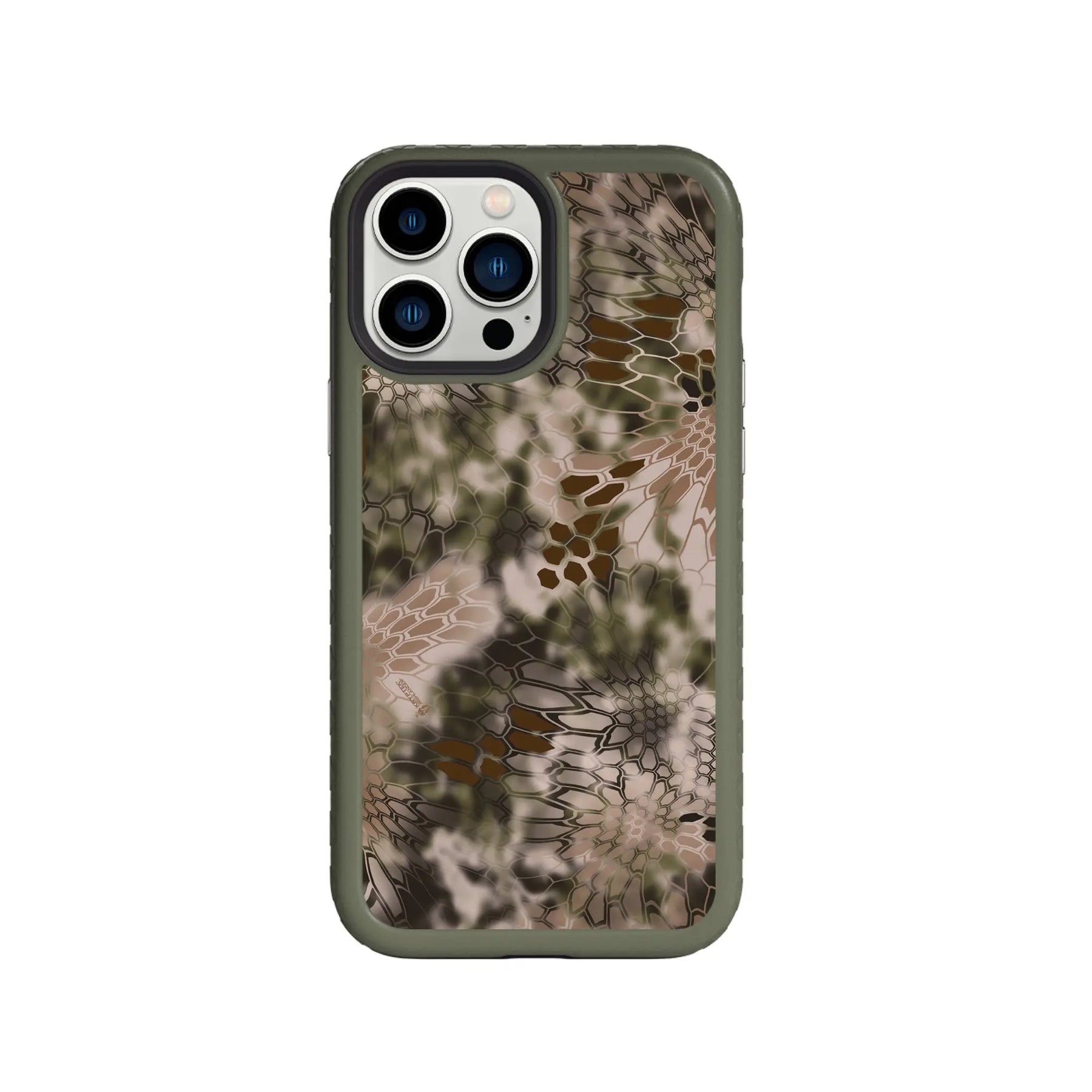 Kryptek Fortitude for Apple iPhone 13 Pro Max - Custom Case - OliveDrabGreenHIGHLANDER - cellhelmet