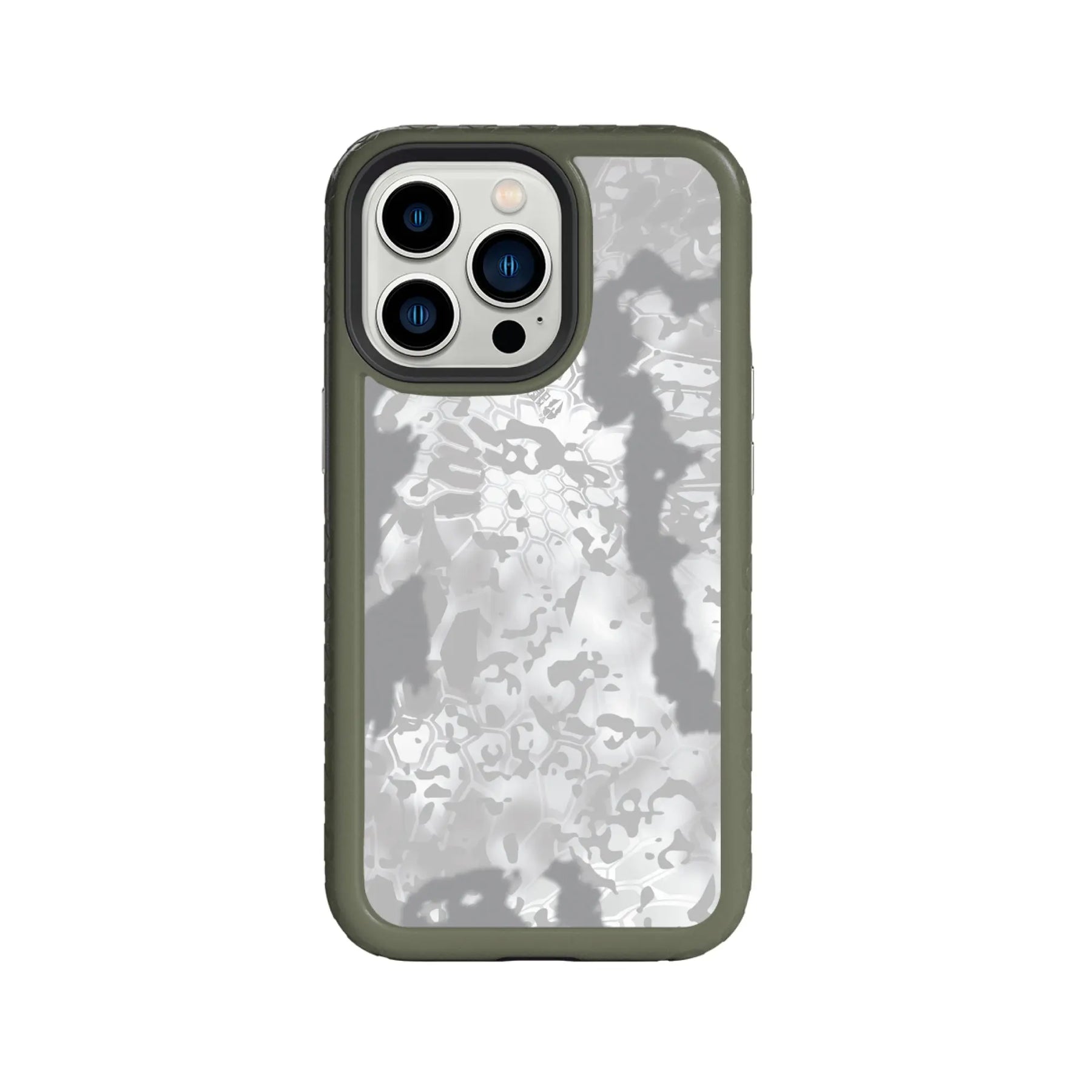 Kryptek Fortitude for Apple iPhone 13 Pro - Custom Case - OliveDrabGreenOBSKURANIVIS - cellhelmet