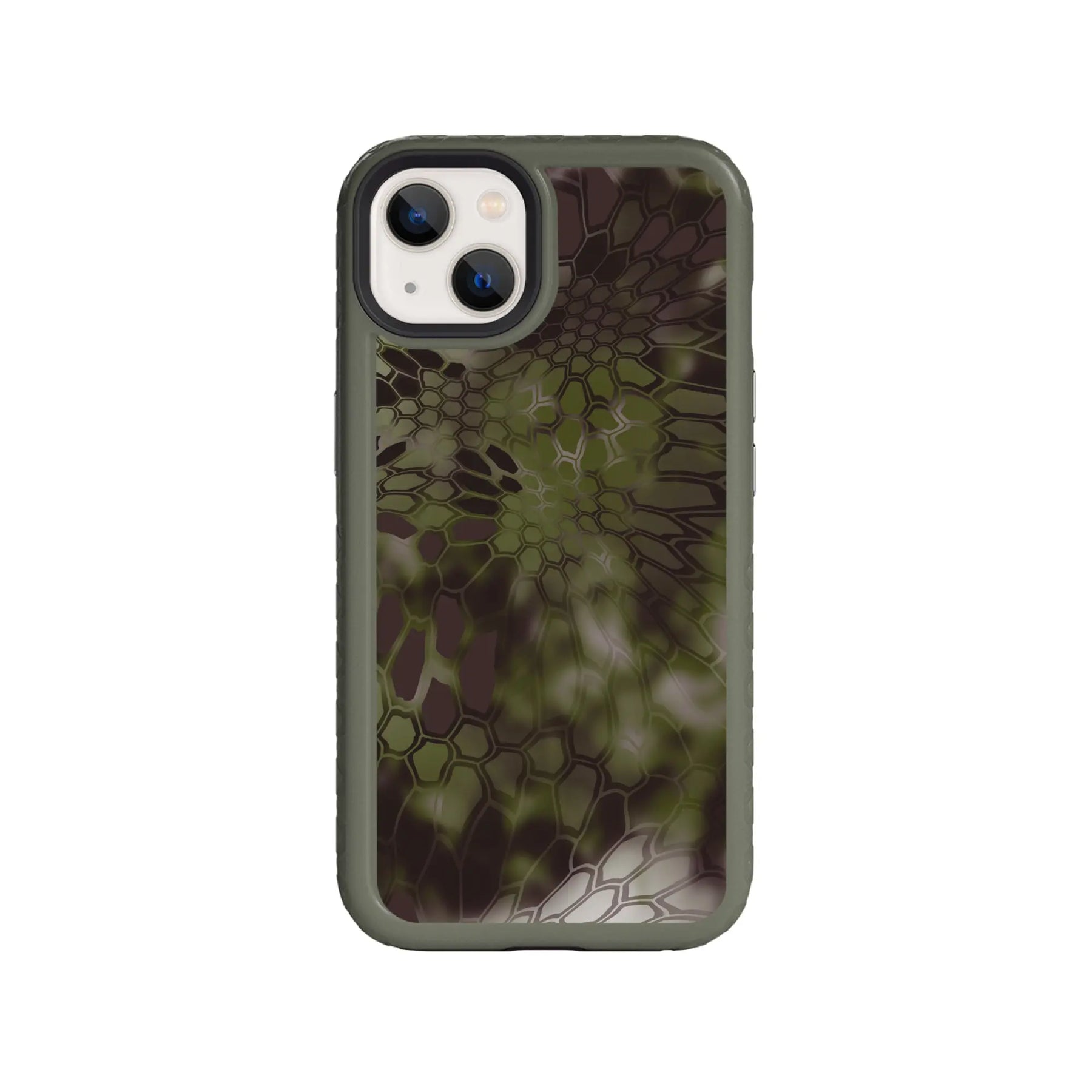 Kryptek Fortitude for Apple iPhone 13 - Custom Case - OliveDrabGreenALTITUDE - cellhelmet