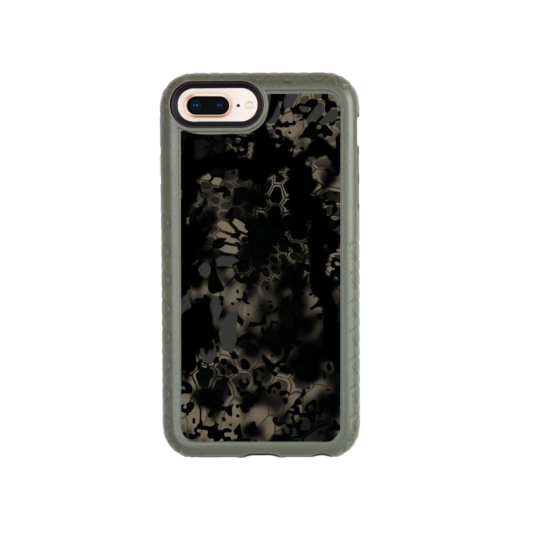 Kryptek Fortitude for Apple iPhone 6/7/8 Plus - Custom Case - OliveDrabGreenOBSKURANOX - cellhelmet