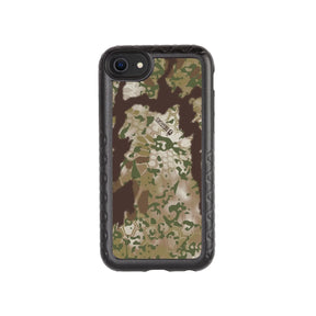 Kryptek Fortitude for Apple iPhone SE2/SE3/7/8 - Custom Case - OnyxBlackOBSKURATRANSITIONAL - cellhelmet