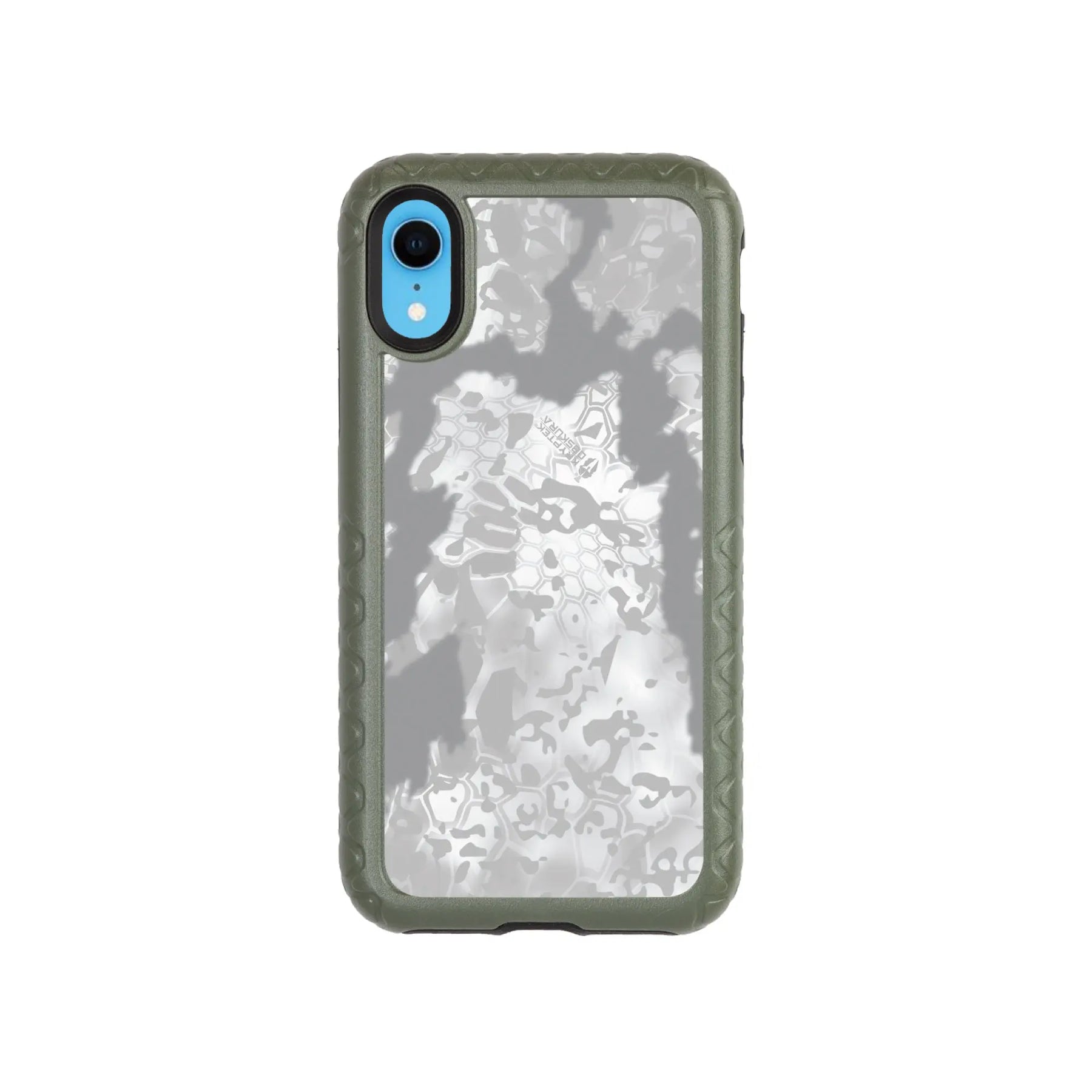 Kryptek Fortitude for Apple iPhone XR - Custom Case - OliveDrabGreenOBSKURANIVIS - cellhelmet