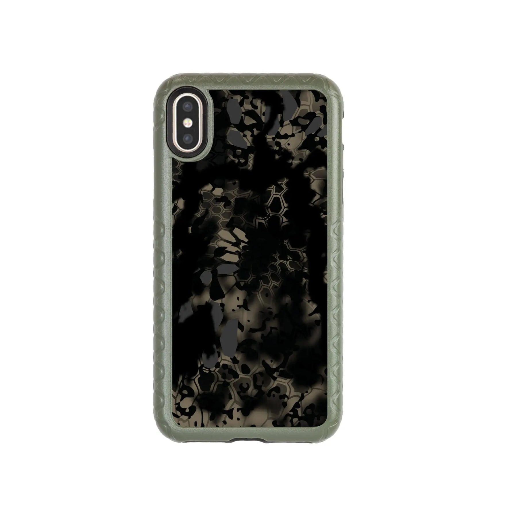 Kryptek Fortitude for Apple iPhone XS Max - Custom Case - OliveDrabGreenOBSKURANOX - cellhelmet