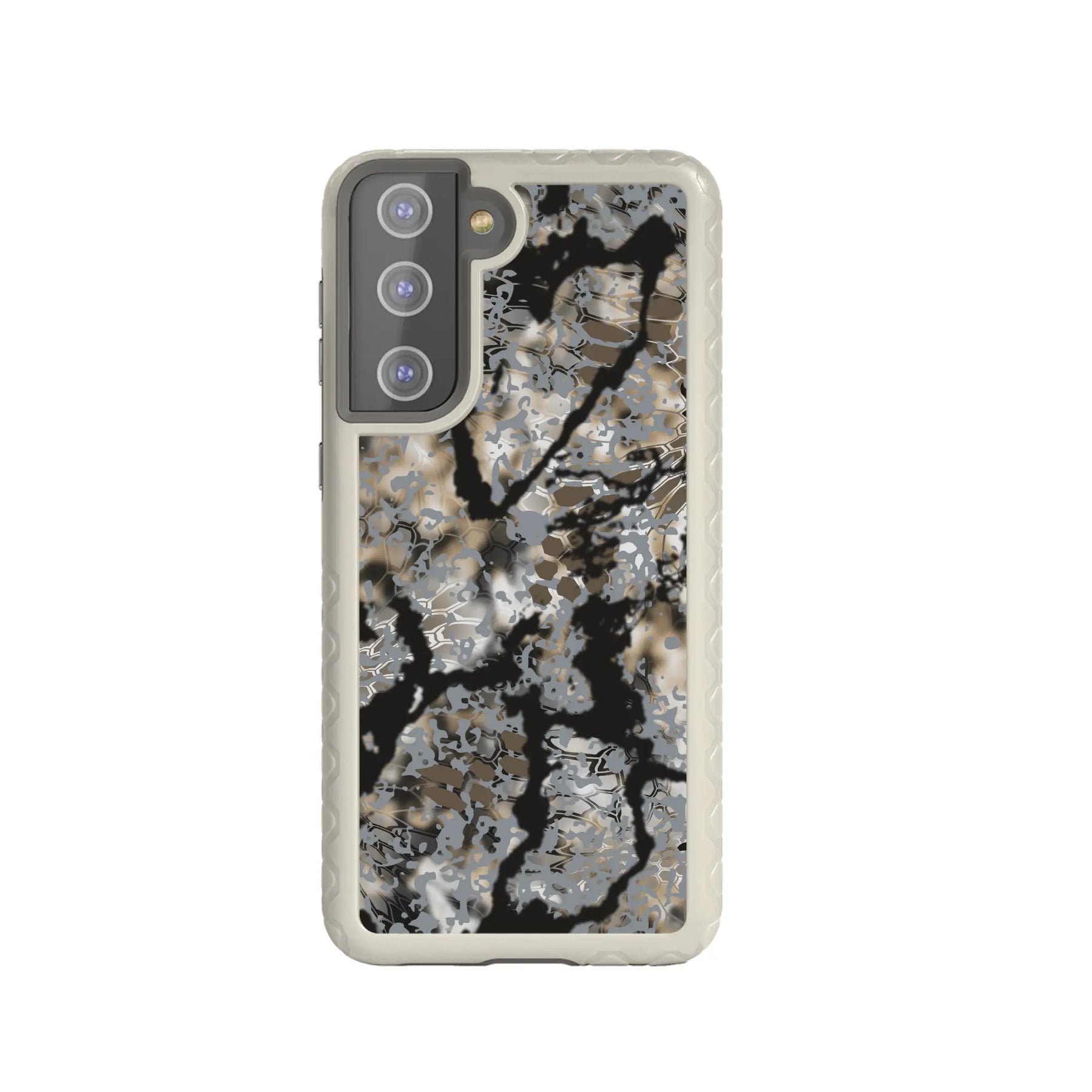 Kryptek Fortitude for Samsung Galaxy S21 Plus - Custom Case - GrayOBSKURASKYFALL - cellhelmet