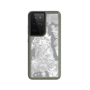 Kryptek Fortitude for Samsung Galaxy S21 Ultra - Custom Case - OliveDrabGreenOBSKURANIVIS - cellhelmet
