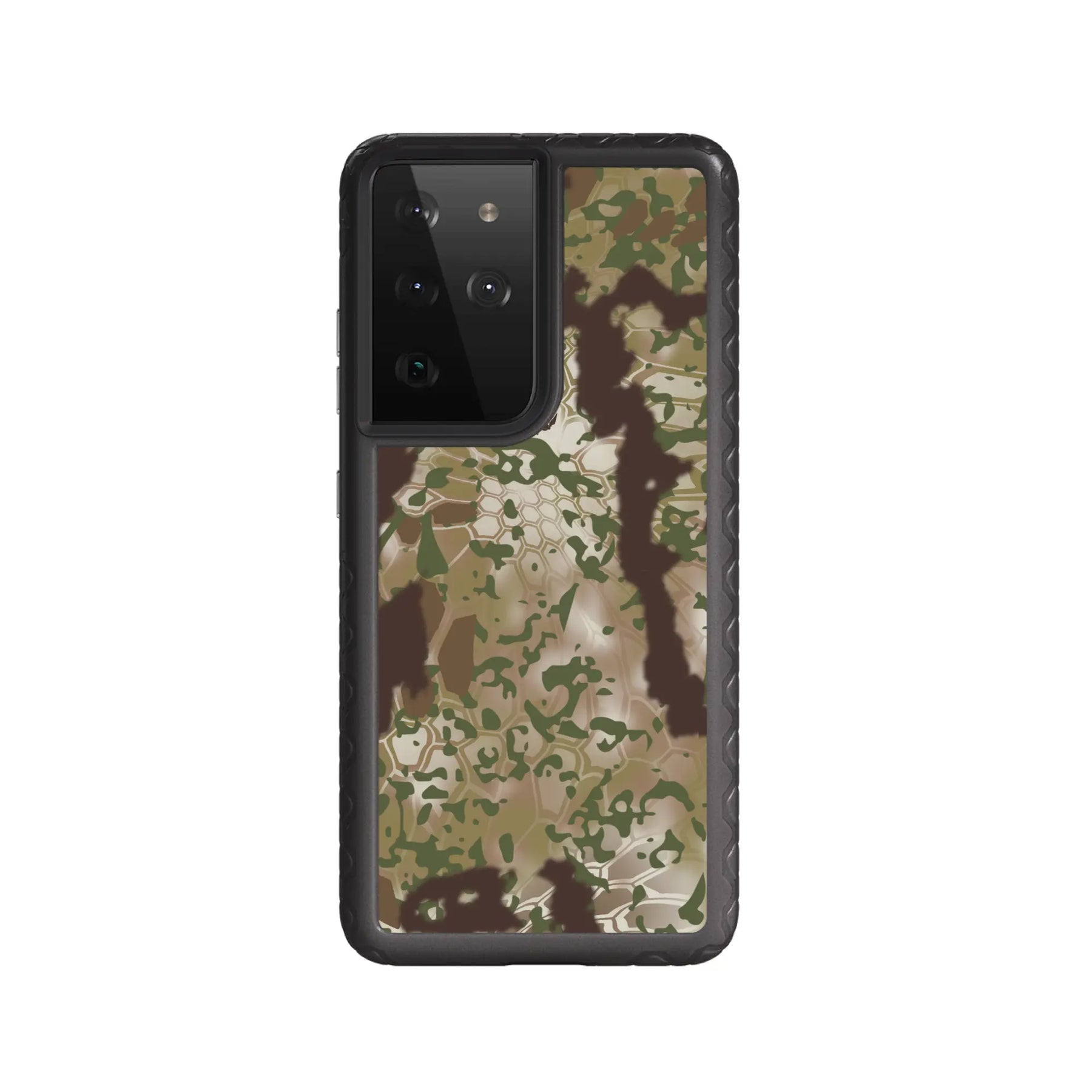 Kryptek Fortitude for Samsung Galaxy S21 Ultra - Custom Case - OnyxBlackOBSKURATRANSITIONAL - cellhelmet