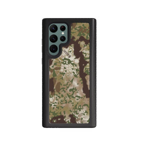 Kryptek Fortitude for Samsung Galaxy S22 Ultra - Custom Case - OnyxBlackOBSKURATRANSITIONAL - cellhelmet