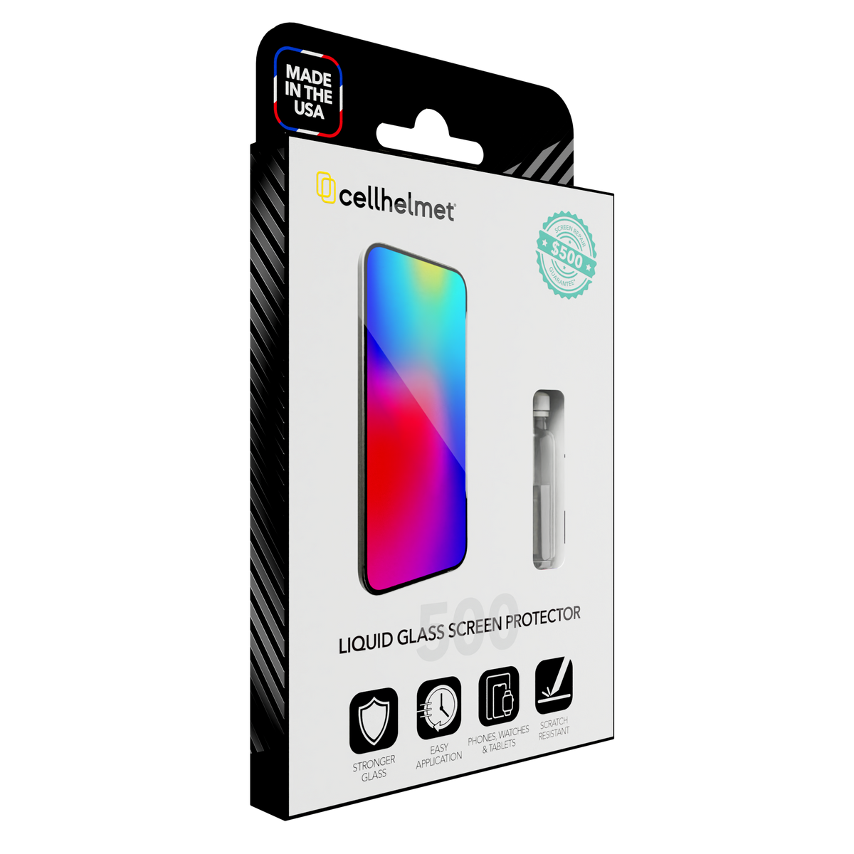 Liquid Glass Screen Protector with $500 Screen Repair Guarantee Phone/Watch
