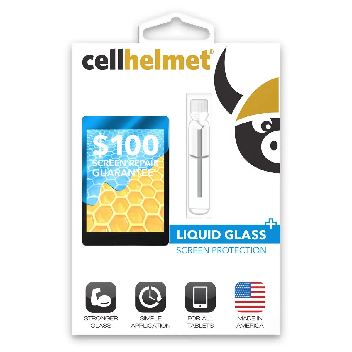 Liquid Glass Screen Protector with $100 Screen Repair Guarantee
