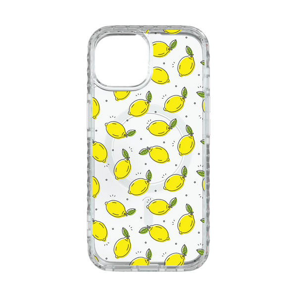 Lotsa Lemons | MagSafe Lemon Pattern Case for Apple iPhone 15 Series