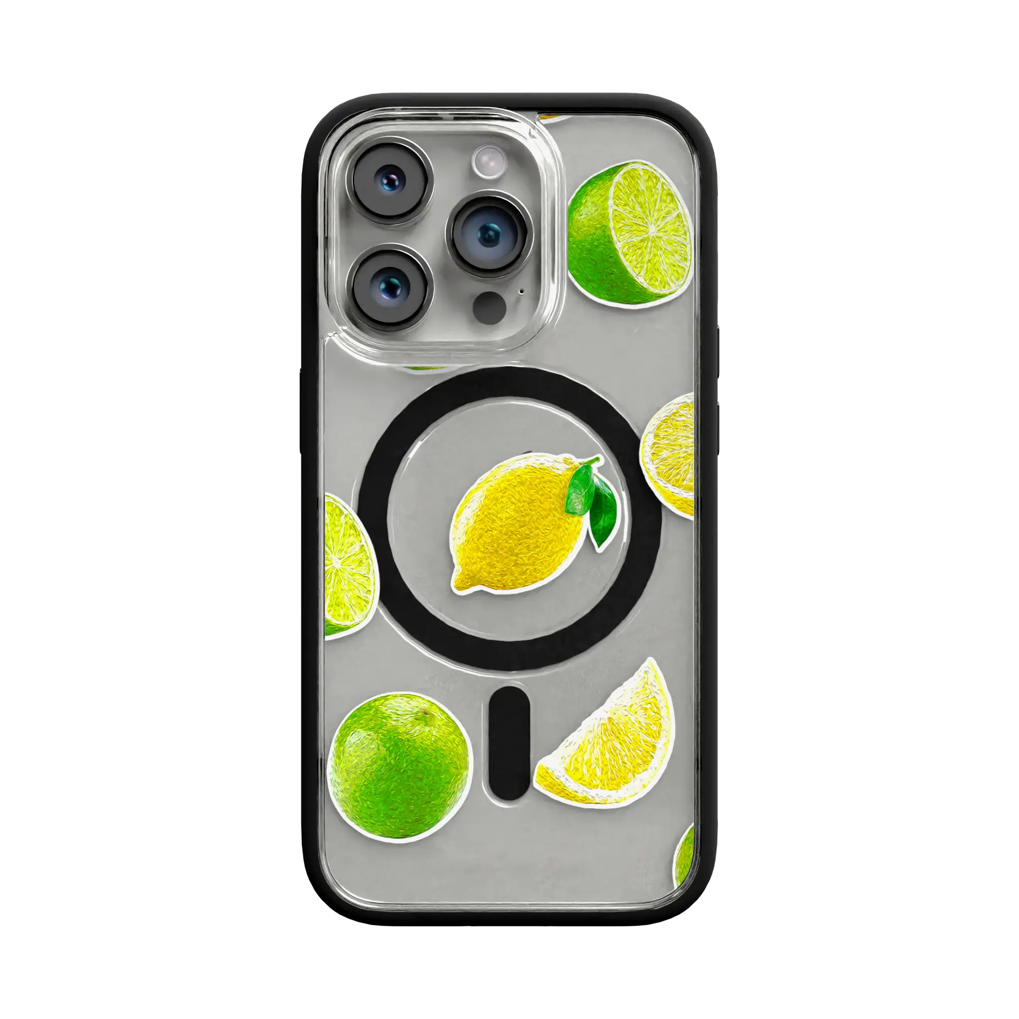 Apple-iPhone-13-Pro-Crystal-Clear Luscious Lime | Protective MagSafe Case | Fruits Collection for Apple iPhone 13 Series cellhelmet cellhelmet