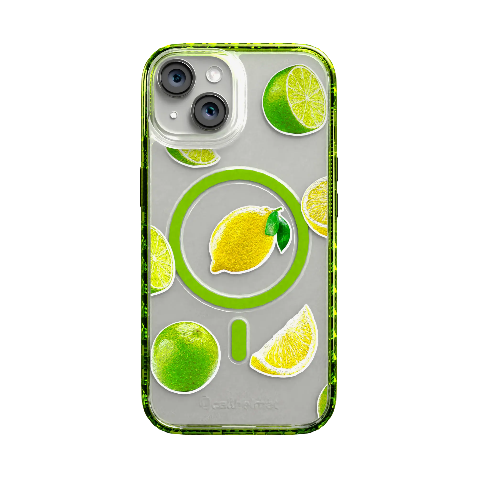 Apple-iPhone-14-Electric-Lime Luscious Lime | Protective MagSafe Case | Fruits Collection for Apple iPhone 14 Series cellhelmet cellhelmet