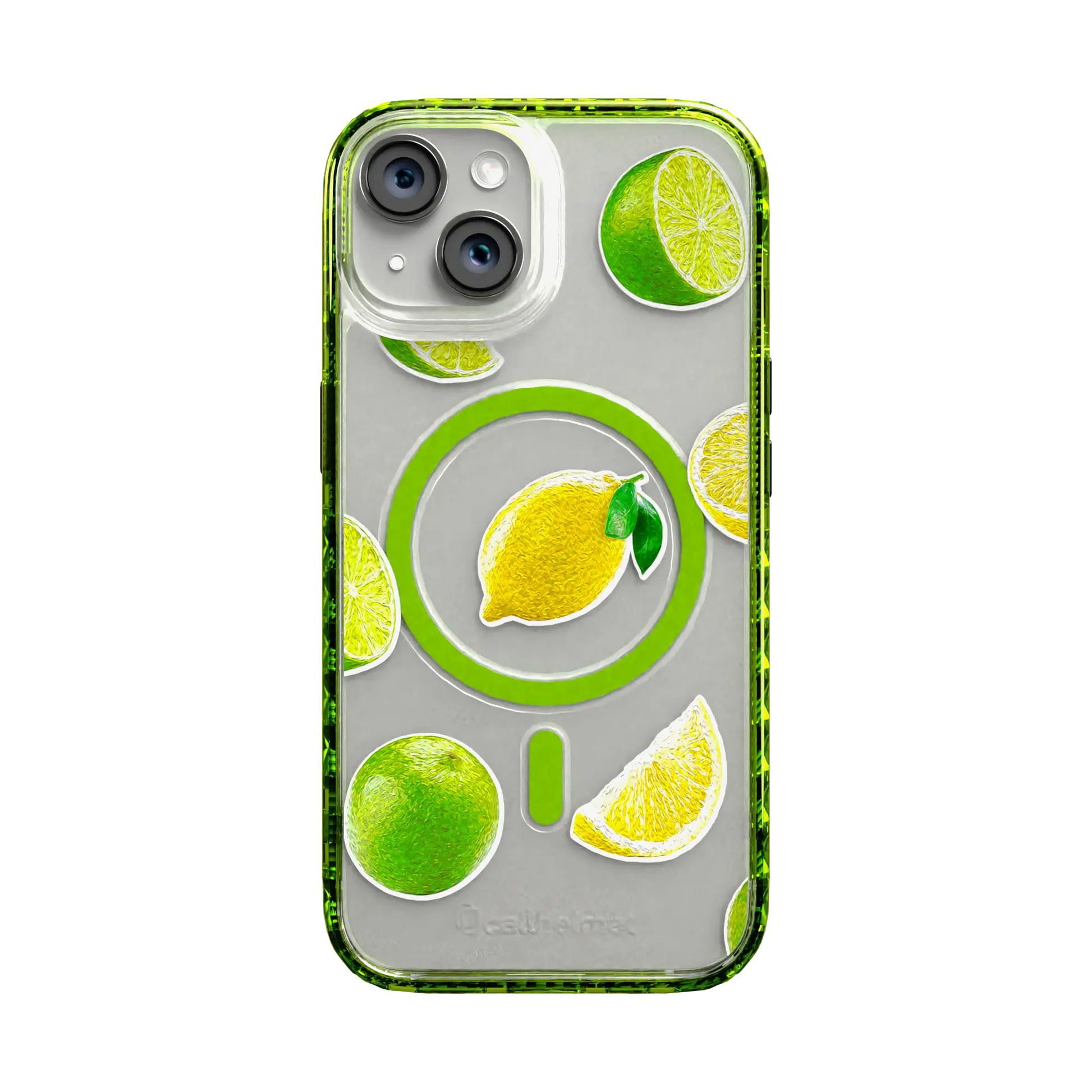 Apple-iPhone-14-Electric-Lime Luscious Lime | Protective MagSafe Case | Fruits Collection for Apple iPhone 14 Series cellhelmet cellhelmet