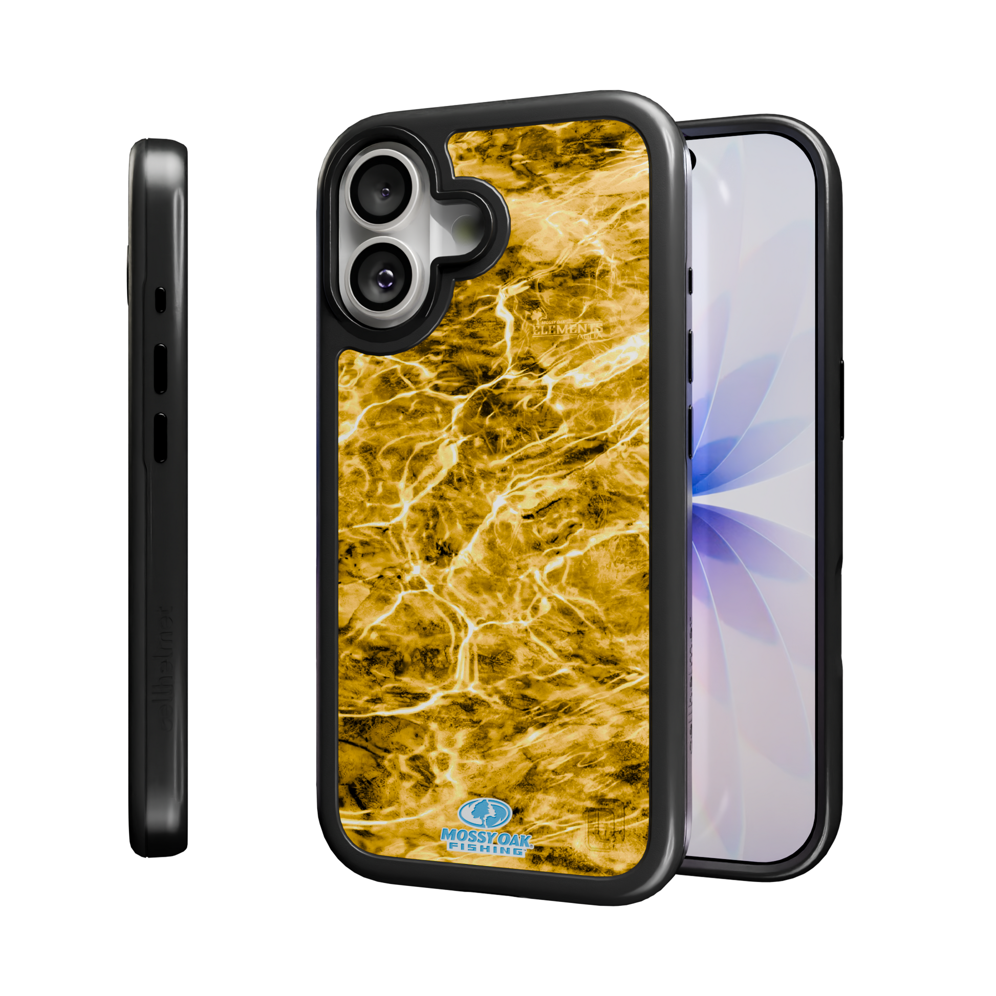 Mossy Oak Collection - Agua Yellowfin for Apple iPhone 17 - Black Agua Yellowfin / iPhone 17 / Black