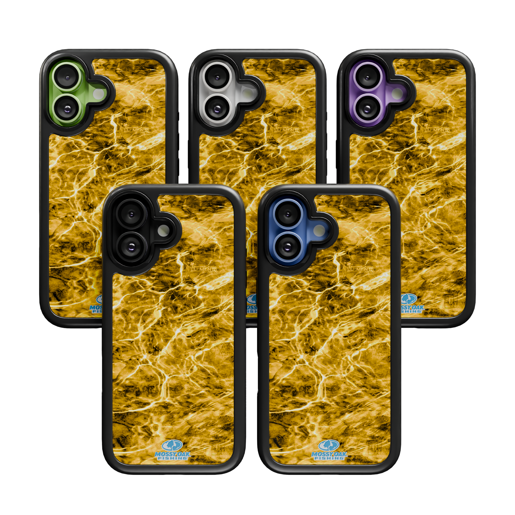 Mossy Oak Collection - Agua Yellowfin for Apple iPhone 17 - Black Agua Yellowfin / iPhone 17 / Black